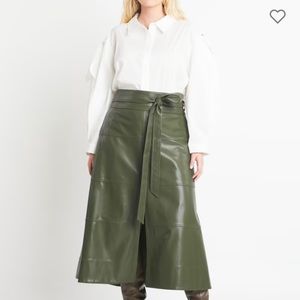 Tanya Taylor Crisp White Button Down Shirt